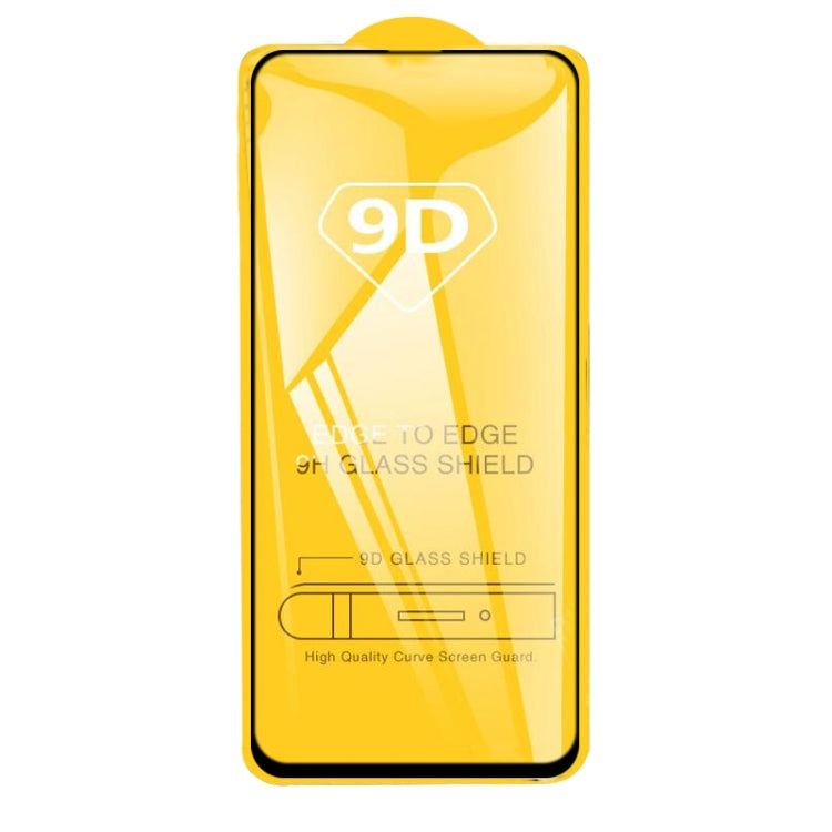 For Huawei P Smart 2021 9D Full Glue Full Screen Tempered Glass Film