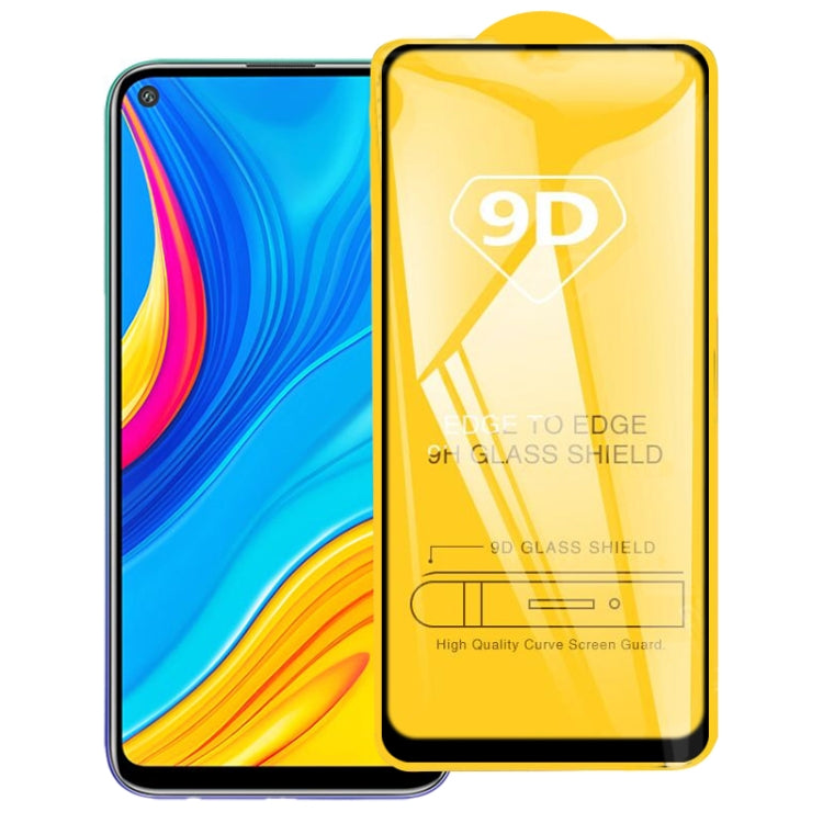 For Huawei Enjoy 10 9D Full Glue Full Screen Tempered Glass Film