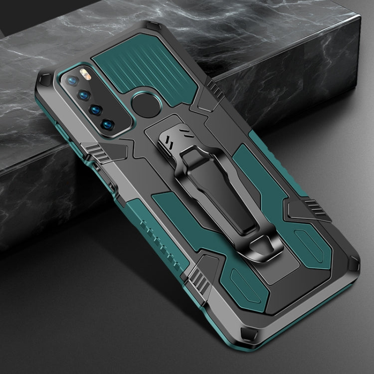 For Infinix Note7 Lite / Hot 9 Machine Armor Warrior Shockproof PC + TPU Protective Case