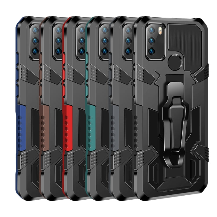 For Infinix Note7 Lite / Hot 9 Machine Armor Warrior Shockproof PC + TPU Protective Case