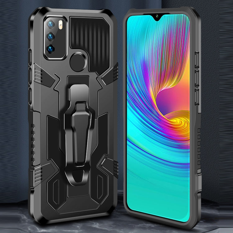 For OPPO Reno5 5G Machine Armor Warrior Shockproof PC + TPU Protective Case