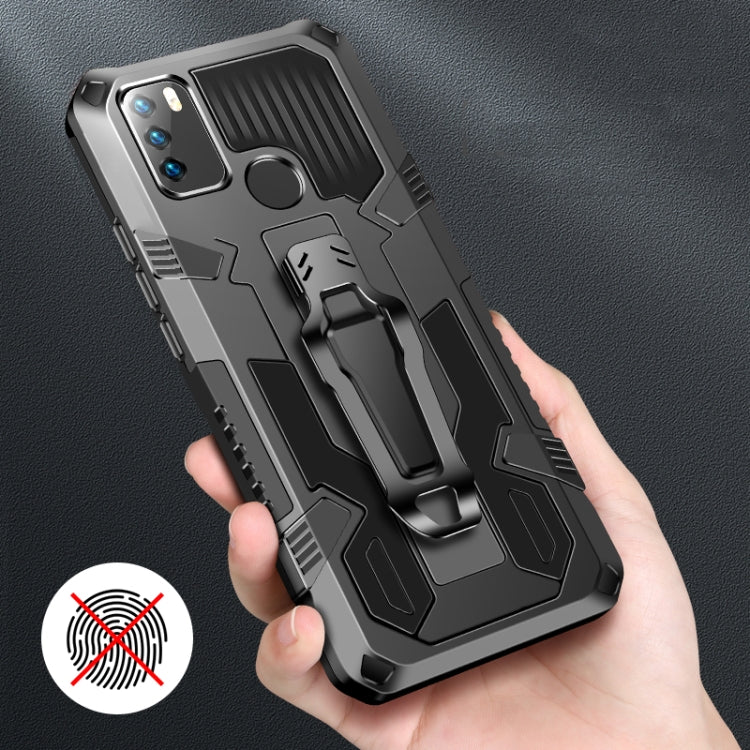 For OPPO Reno5 5G Machine Armor Warrior Shockproof PC + TPU Protective Case