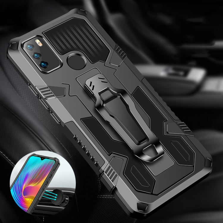 For OPPO Reno5 5G Machine Armor Warrior Shockproof PC + TPU Protective Case