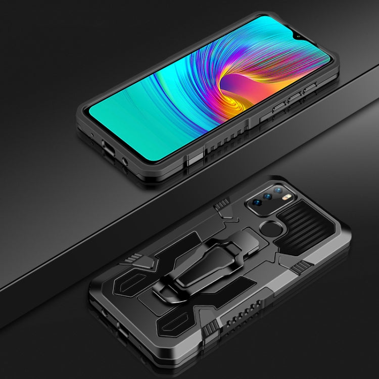For OPPO Reno5 5G Machine Armor Warrior Shockproof PC + TPU Protective Case