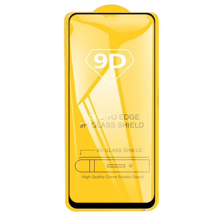 For OPPO Reno4 SE 9D Full Glue Full Screen Tempered Glass Film