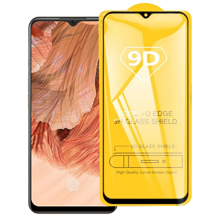 For OPPO F17 9D Full Glue Full Screen Tempered Glass Film