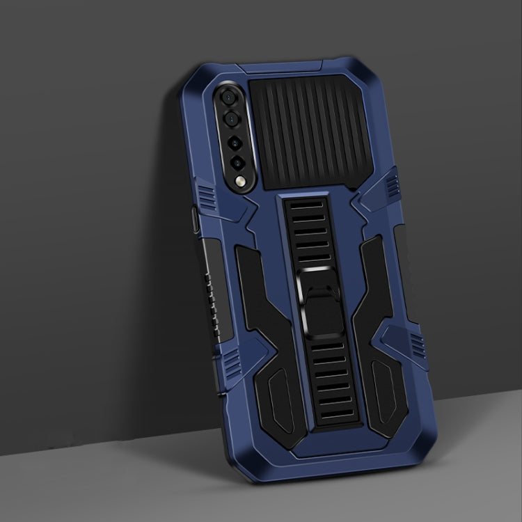 For LG Stylo 7 Vanguard Warrior All Inclusive Double-color Shockproof TPU + PC Protective Case with Holder