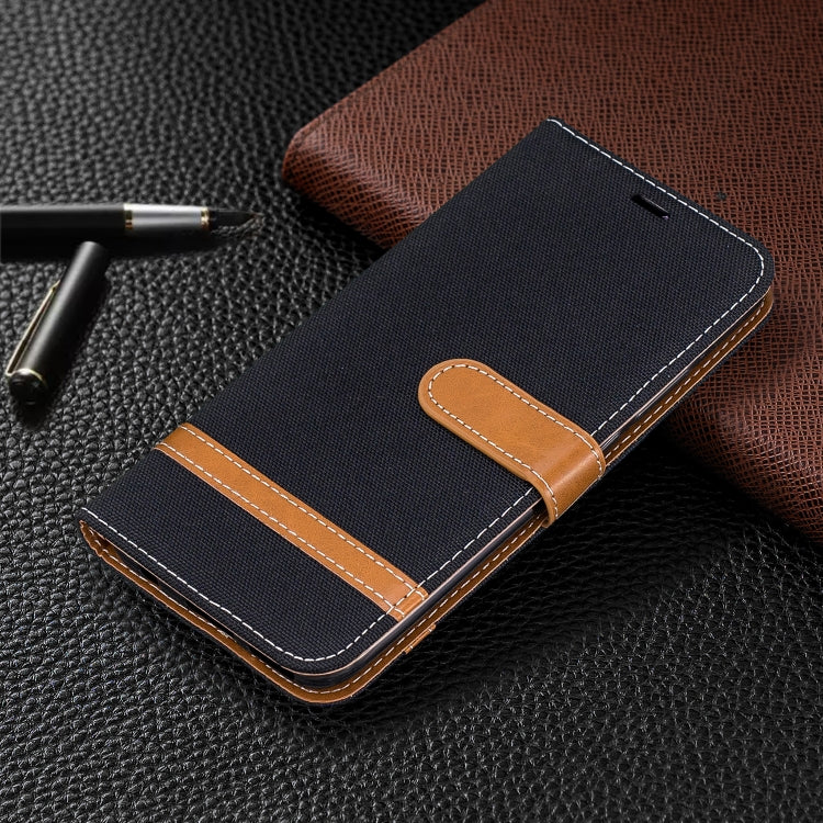 For Huawei Mate 30 Lite Color Matching Denim Texture Horizontal Flip Leather Case with Holder & Card Slots & Wallet & Lanyard