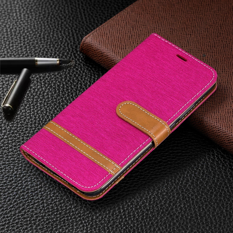 For Huawei Mate 30 Lite Color Matching Denim Texture Horizontal Flip Leather Case with Holder & Card Slots & Wallet & Lanyard
