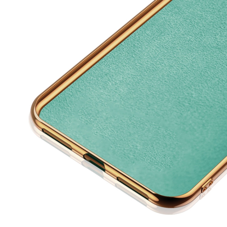 For Huawei Mate 40 Pro+ 6D Electroplating Full Coverage Silicone Protective Case with Magnetic Ring Holder