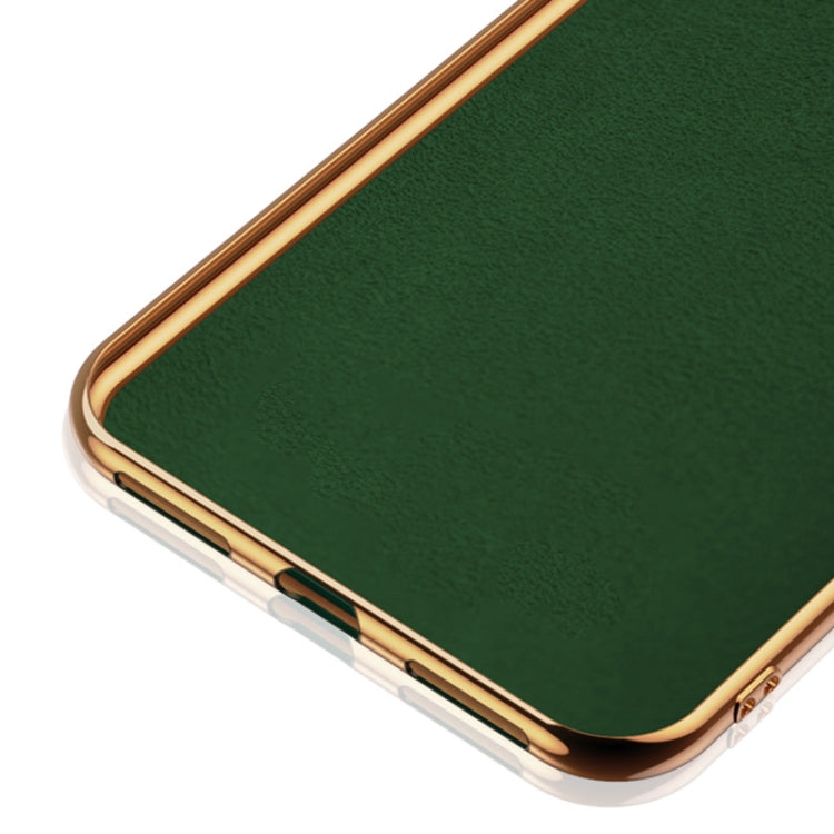 For Huawei Honor 20 6D Electroplating Full Coverage Silicone Protective Case with Magnetic Ring Holder