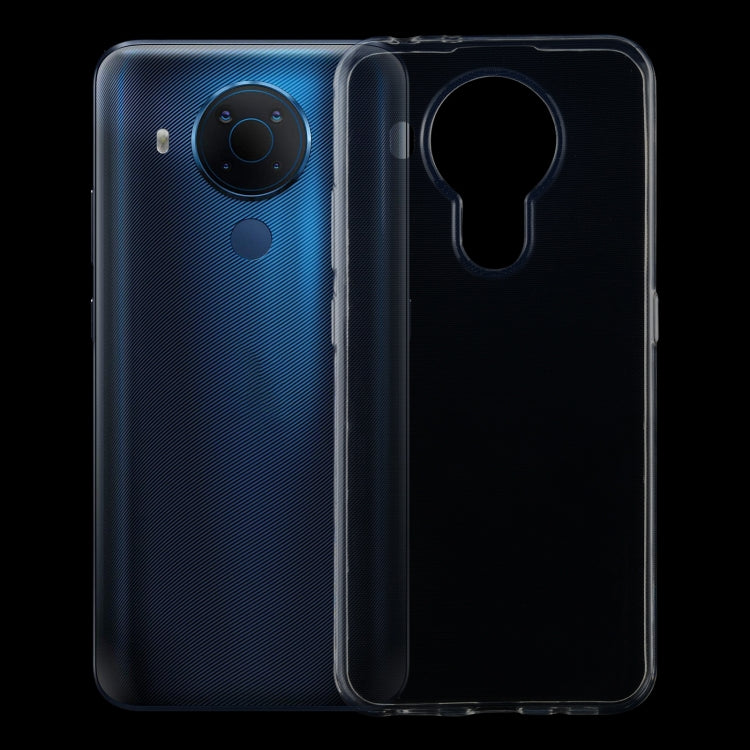 For Nokia 5.4 0.75mm Ultra-thin Transparent TPU Soft Protective Case