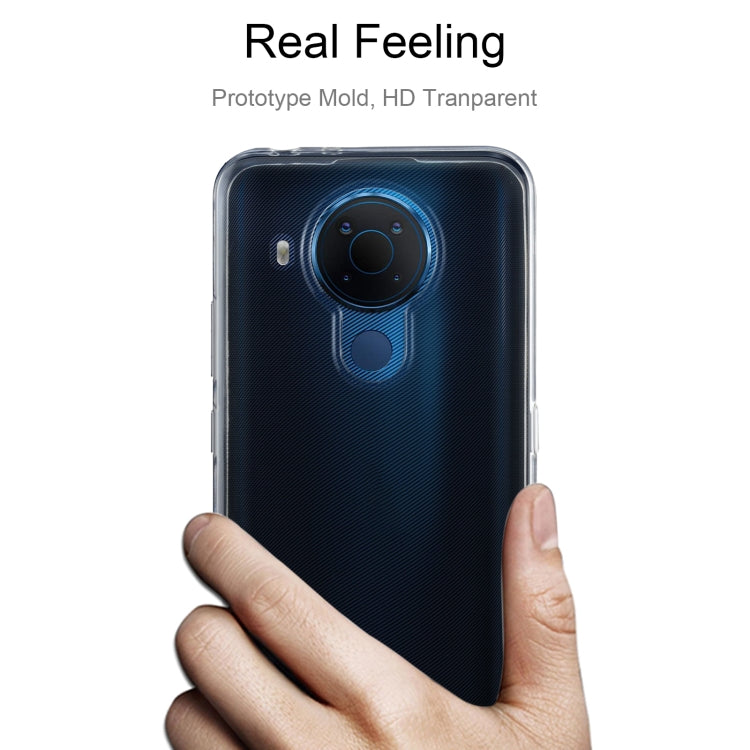 For Nokia 5.4 0.75mm Ultra-thin Transparent TPU Soft Protective Case