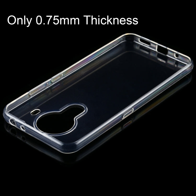 For Nokia 5.4 0.75mm Ultra-thin Transparent TPU Soft Protective Case