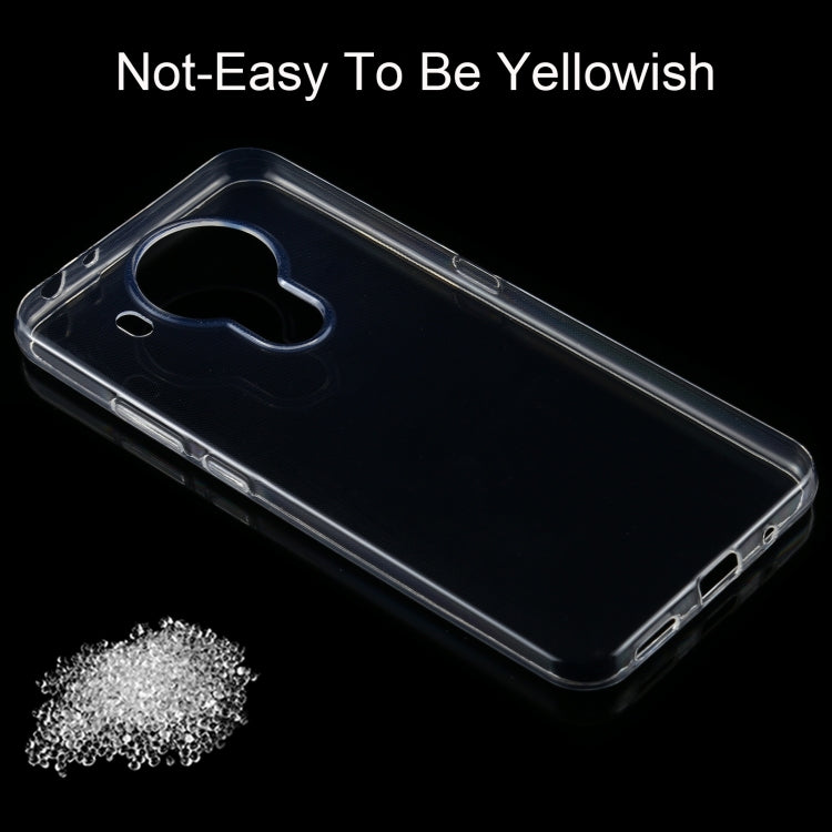 For Nokia 5.4 0.75mm Ultra-thin Transparent TPU Soft Protective Case
