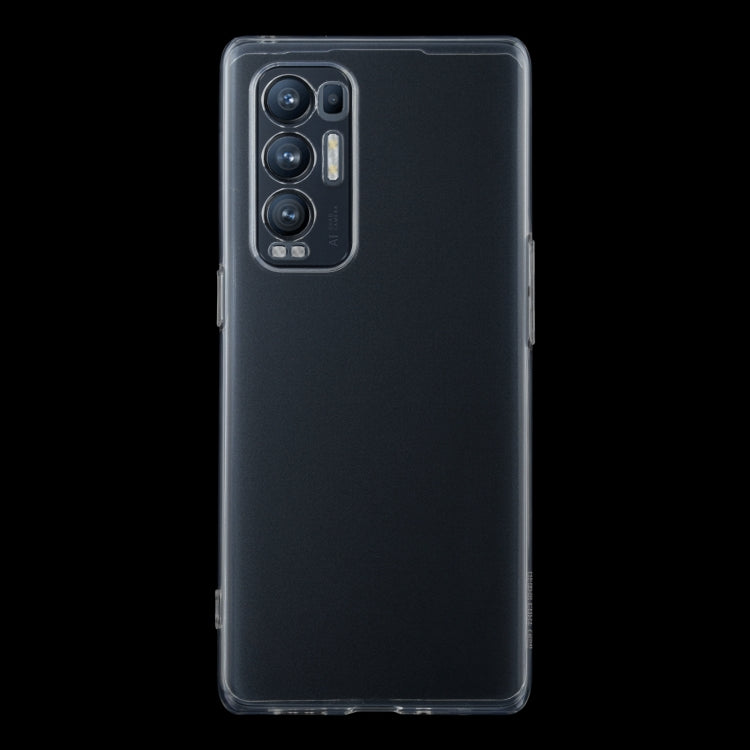 For OPPO Reno5 Pro+ 0.75mm Ultra-thin Transparent TPU Soft Protective Case