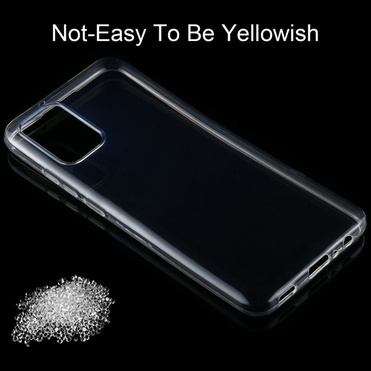 For Samsung Galaxy A02s 0.75mm Ultra-thin Transparent TPU Soft Protective Case