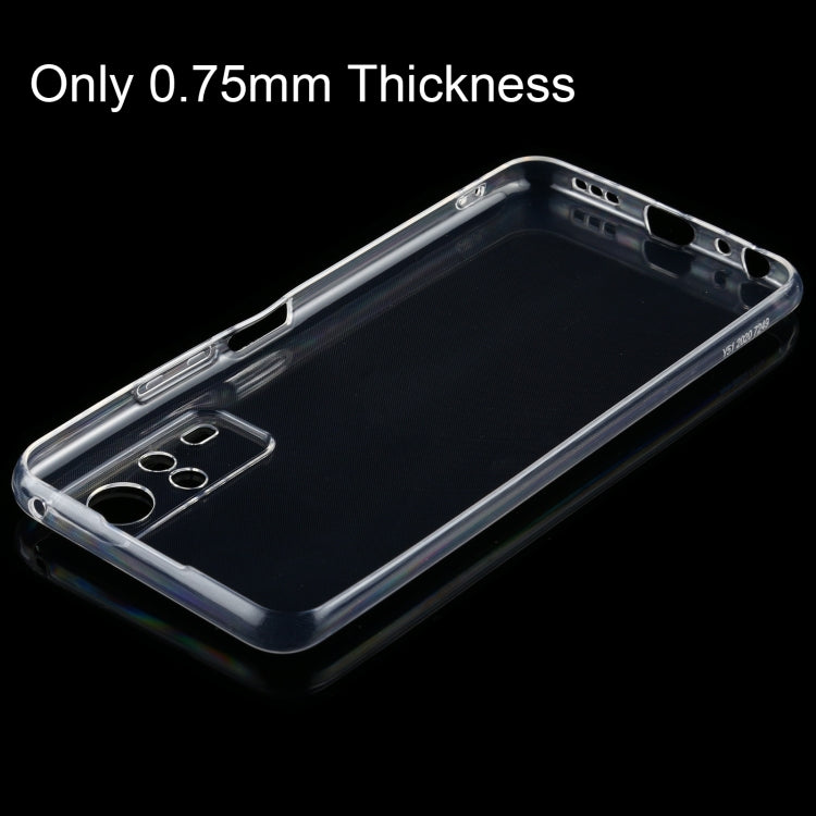 For vivo Y51 2020 0.75mm Ultra-thin Transparent TPU Soft Protective Case