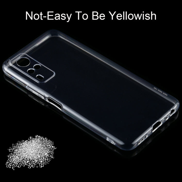 For vivo Y51 2020 0.75mm Ultra-thin Transparent TPU Soft Protective Case