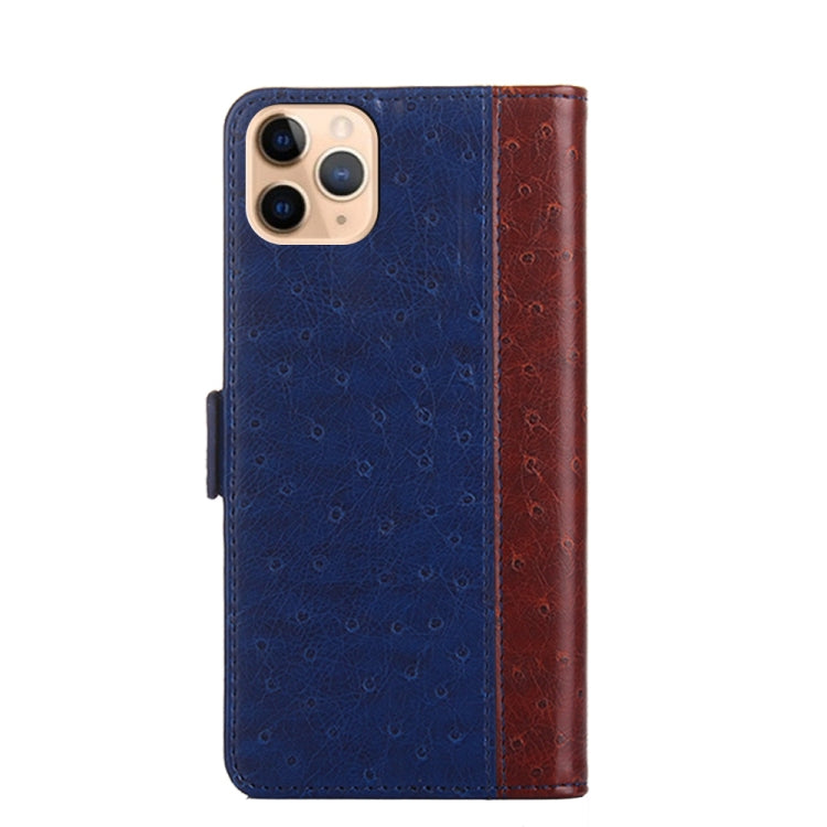 For iPhone 11 Pro Max Ostrich Texture PU + TPU Horizontal Flip Leather Case with Holder & Card Slots & Wallet