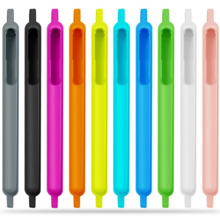 Pure Color Silicone Anti-lost Stylus Protective Case for Apple Pencil 1 / 2