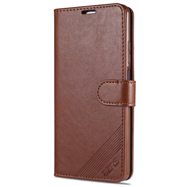 For Xiaomi Mi 10T Lite 5G / Redmi Note 9 Pro 5G AZNS Sheepskin Texture Horizontal Flip Leather Case with Holder & Card Slots & Wallet