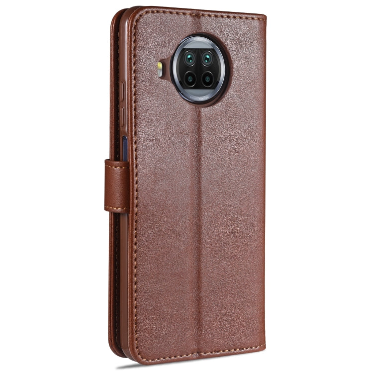 For Xiaomi Mi 10T Lite 5G / Redmi Note 9 Pro 5G AZNS Sheepskin Texture Horizontal Flip Leather Case with Holder & Card Slots & Wallet