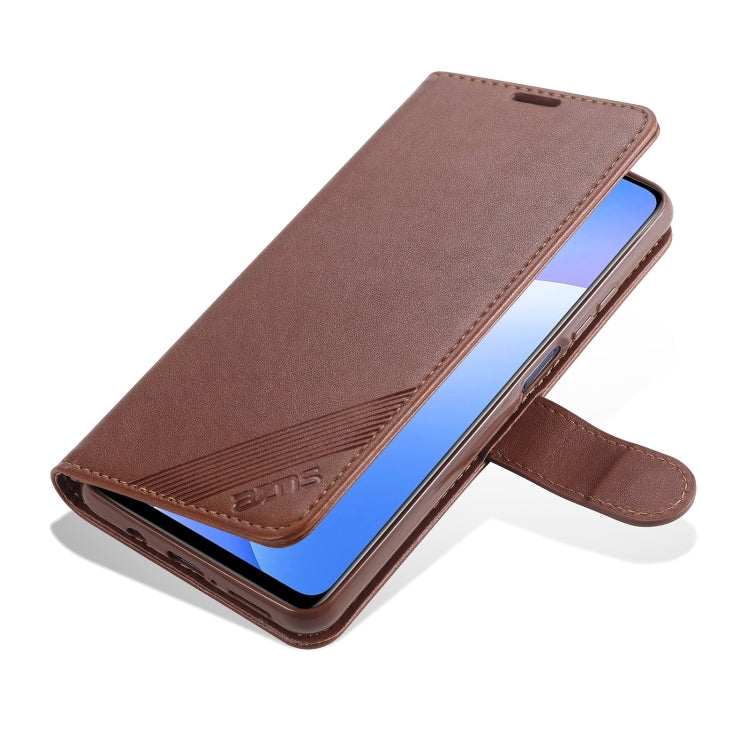 For Xiaomi Mi 10T Lite 5G / Redmi Note 9 Pro 5G AZNS Sheepskin Texture Horizontal Flip Leather Case with Holder & Card Slots & Wallet