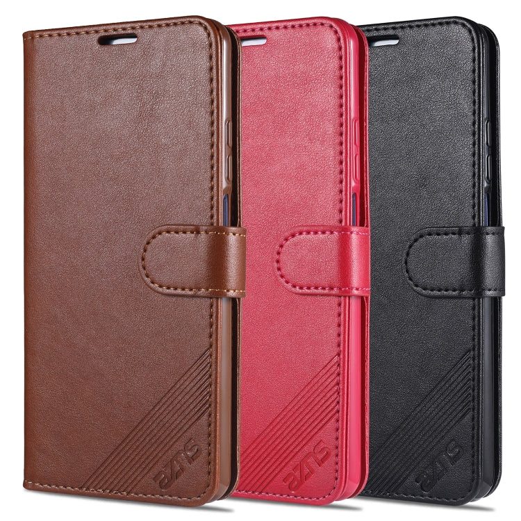 For Xiaomi Mi 10T Lite 5G / Redmi Note 9 Pro 5G AZNS Sheepskin Texture Horizontal Flip Leather Case with Holder & Card Slots & Wallet