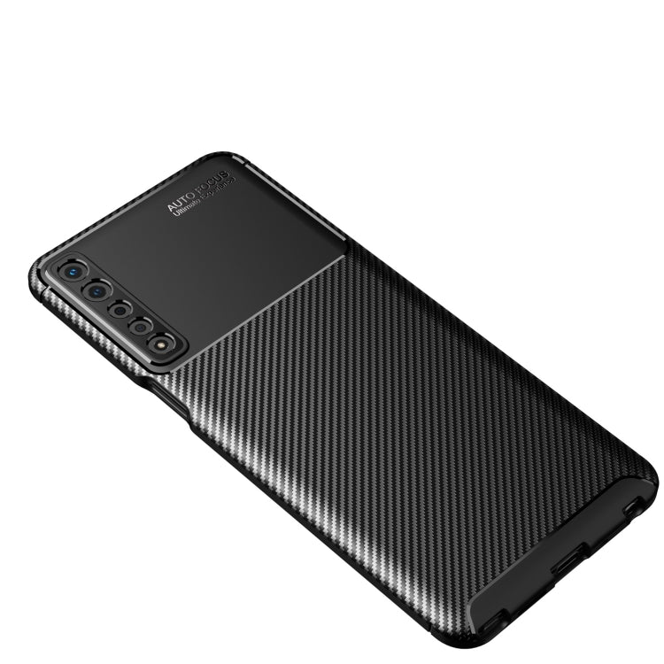 For LG Stylo 7 4G Carbon Fiber Texture Shockproof TPU Case