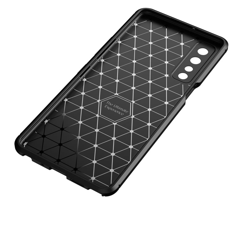 For LG Stylo 7 5G Carbon Fiber Texture Shockproof TPU Case