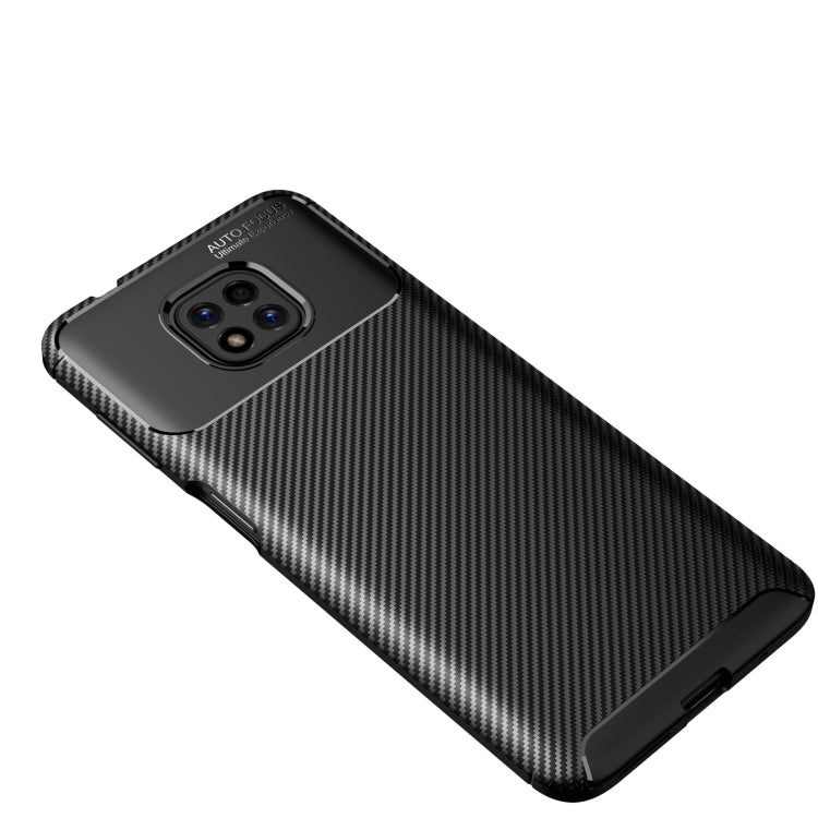 For Motorola Moto G Power (2021) Carbon Fiber Texture Shockproof TPU Case