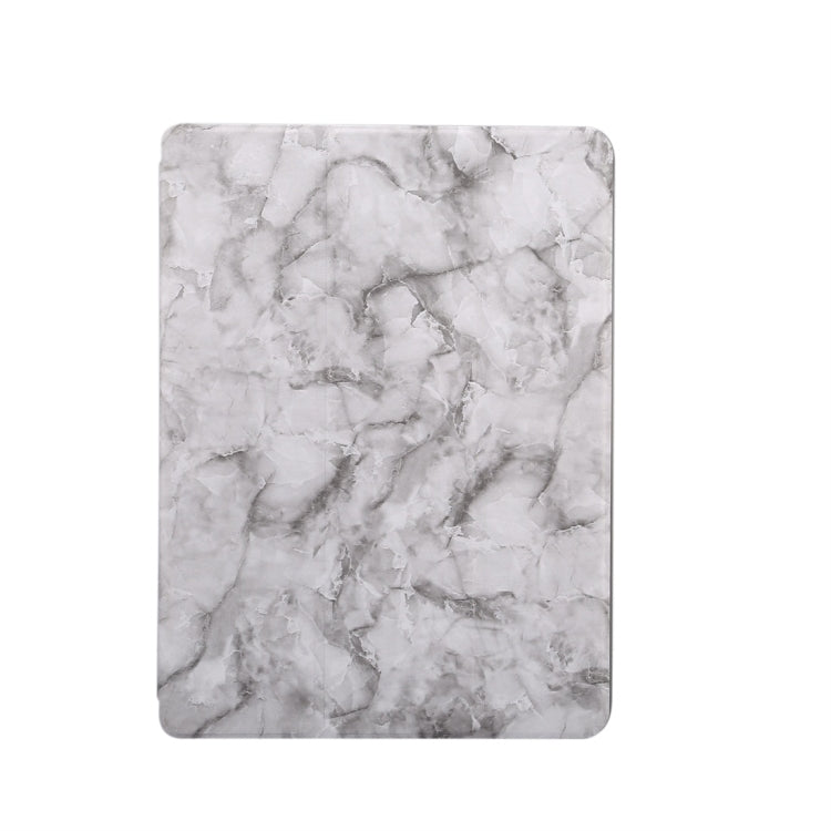 For iPad 10.2 inch Marble Texture Pattern Horizontal Flip Leather Case, with Three-folding Holder & Pen Slot & Sleep / Wake-up Function