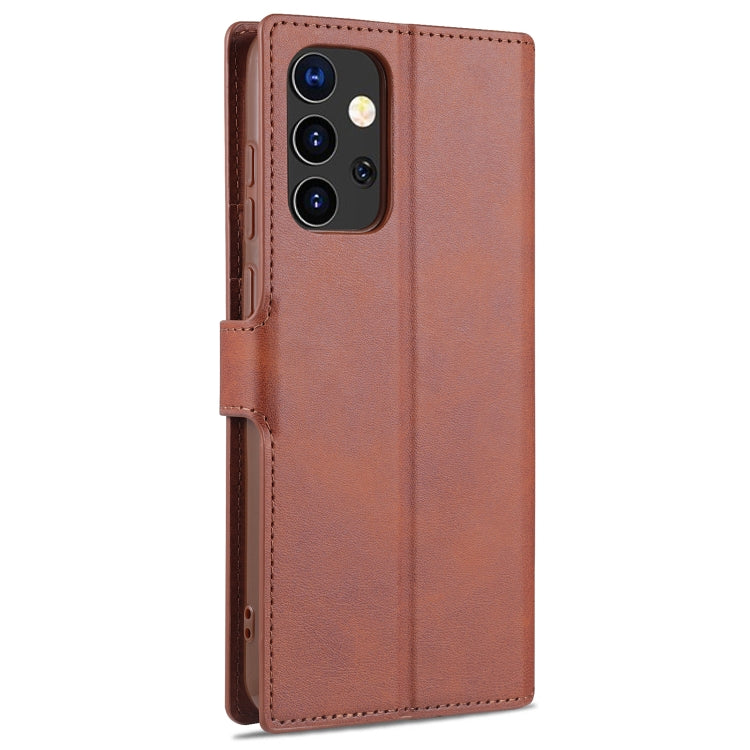 For Samsung Galaxy A52 5G / 4G AZNS Calf Texture Horizontal Flip Leather Case with Holder & Card Slots & Wallet & Photo Frame