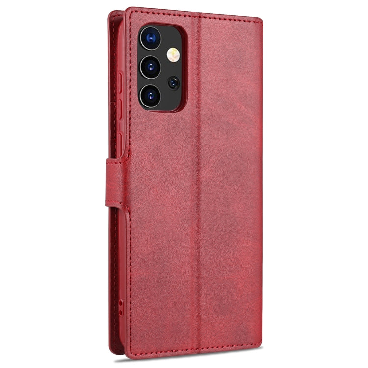 For Samsung Galaxy A52 5G / 4G AZNS Calf Texture Horizontal Flip Leather Case with Holder & Card Slots & Wallet & Photo Frame