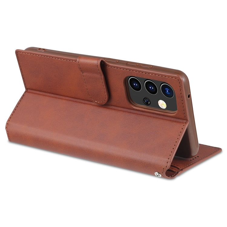 For Samsung Galaxy A52 5G / 4G AZNS Calf Texture Horizontal Flip Leather Case with Holder & Card Slots & Wallet & Photo Frame