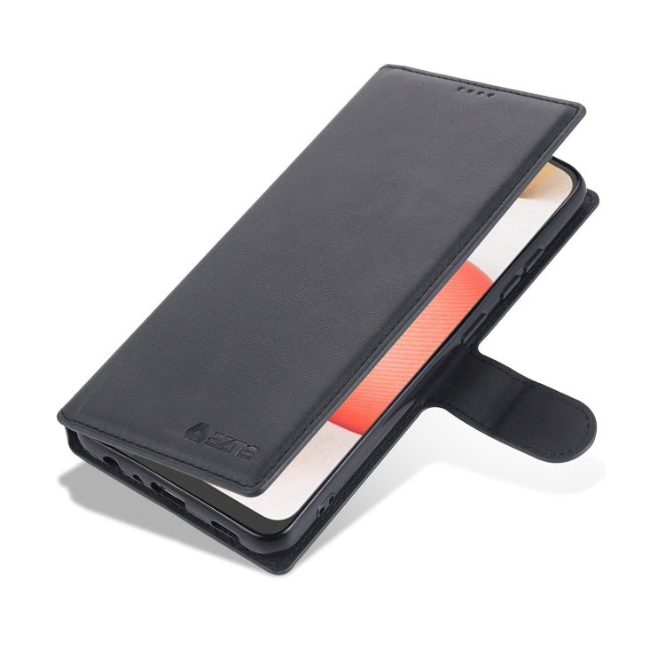 For Samsung Galaxy A72 5G / 4G AZNS Calf Texture Horizontal Flip Leather Case with Holder & Card Slots & Wallet & Photo Frame