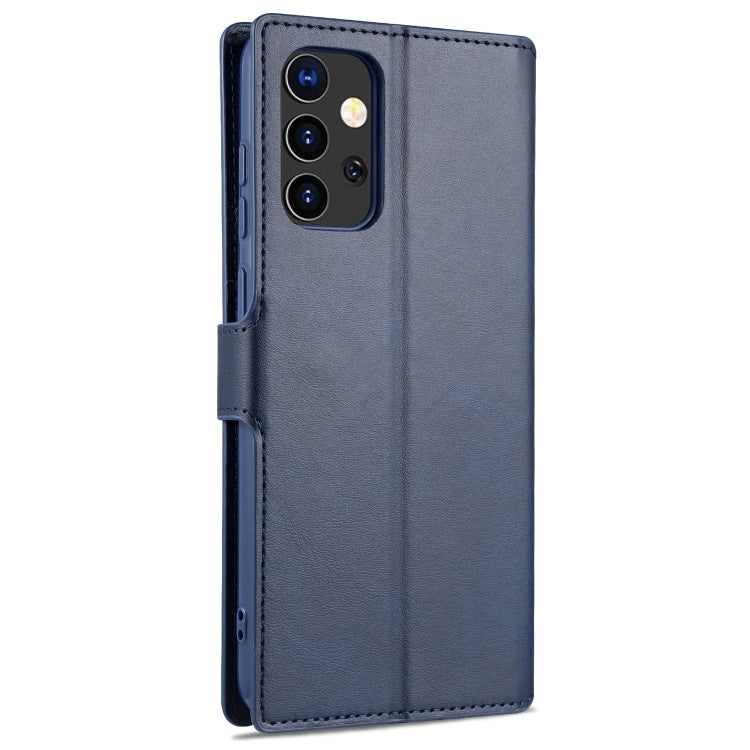 For Samsung Galaxy A72 5G / 4G AZNS Calf Texture Horizontal Flip Leather Case with Holder & Card Slots & Wallet & Photo Frame