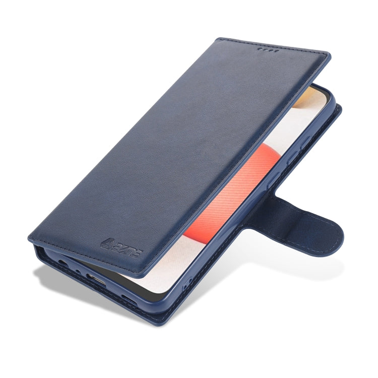 For Samsung Galaxy A72 5G / 4G AZNS Calf Texture Horizontal Flip Leather Case with Holder & Card Slots & Wallet & Photo Frame
