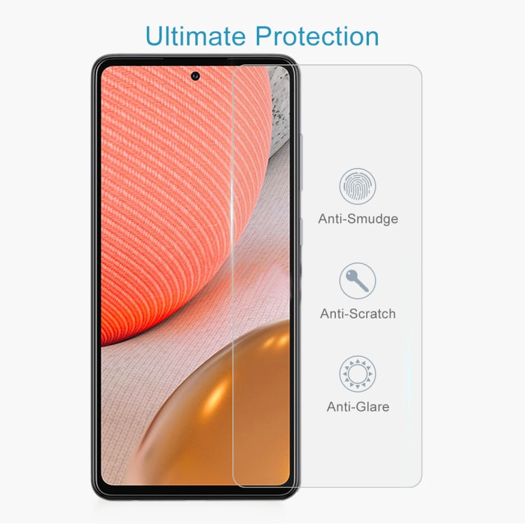 For Samsung Galaxy A72 5G / 4G  0.26mm 9H 2.5D Tempered Glass Film