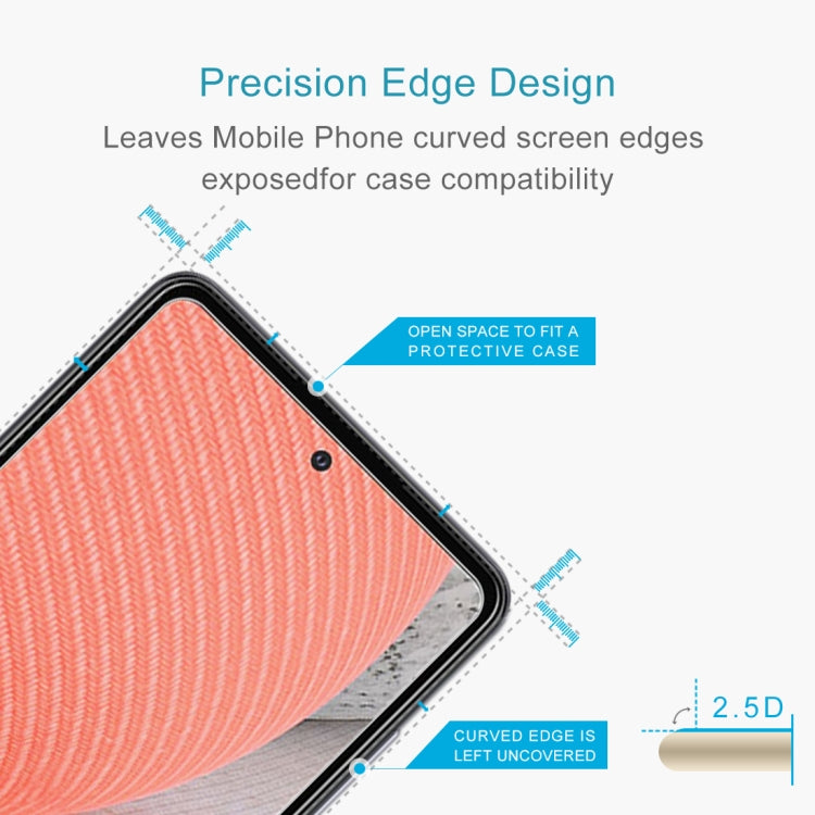 For Samsung Galaxy A72 5G / 4G 10pcs 0.26mm 9H 2.5D Tempered Glass Film