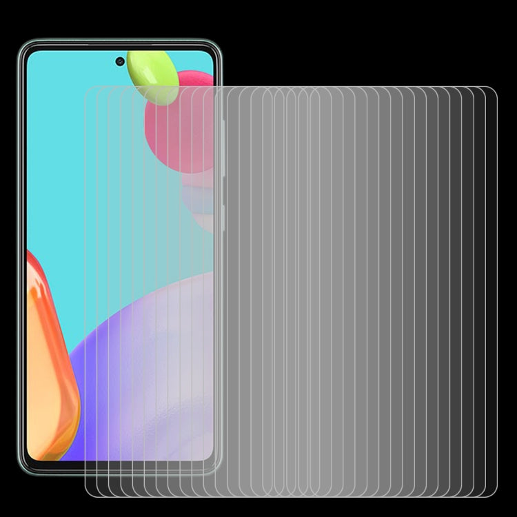 For Samsung Galaxy A52 5G 50pcs 0.26mm 9H 2.5D Tempered Glass Film