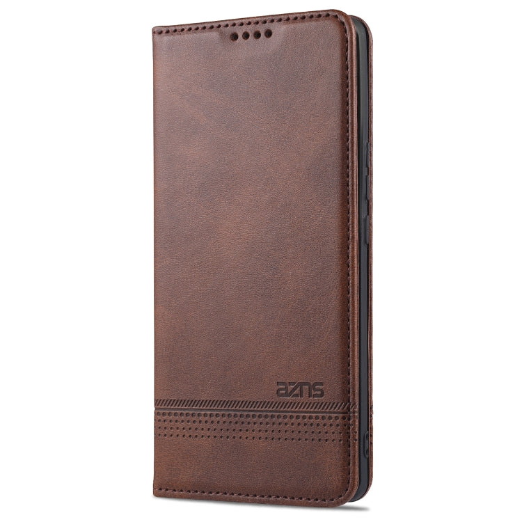 For Huawei nova 8 5G AZNS Magnetic Calf Texture Horizontal Flip Leather Case with Card Slots & Holder & Wallet