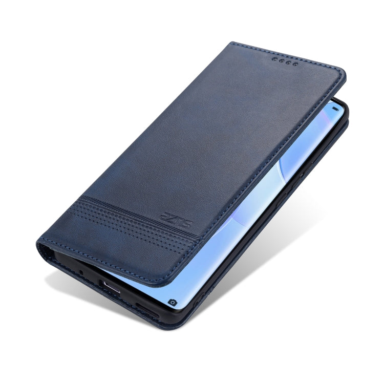 For Huawei nova 8 5G AZNS Magnetic Calf Texture Horizontal Flip Leather Case with Card Slots & Holder & Wallet
