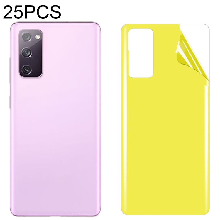 For Samsung Galaxy S20 FE 5G 25 PCS Soft TPU Full Coverage Rear Screen Protector