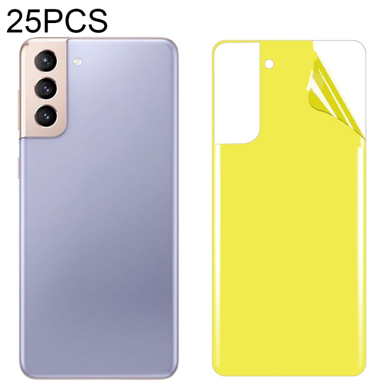 For Samsung Galaxy S21+ 5G 25 PCS Soft TPU Full Coverage Rear Screen Protector