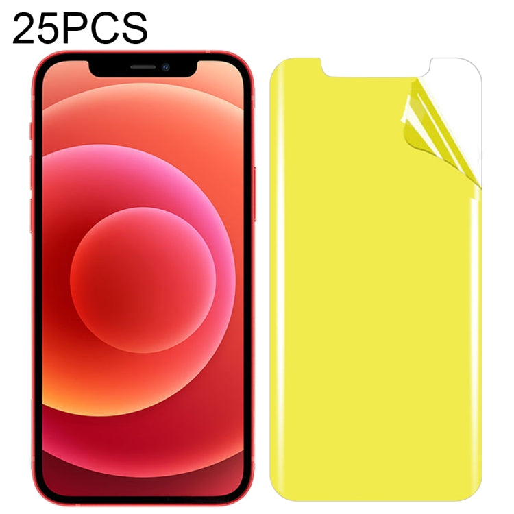 25 PCS Soft TPU Full Coverage Front Screen Protector For iPhone 12 mini