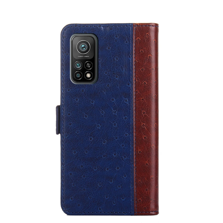 For Xiaomi Mi 10T / 10T Pro 5G Ostrich Texture PU + TPU Horizontal Flip Leather Case with Holder & Card Slots & Wallet