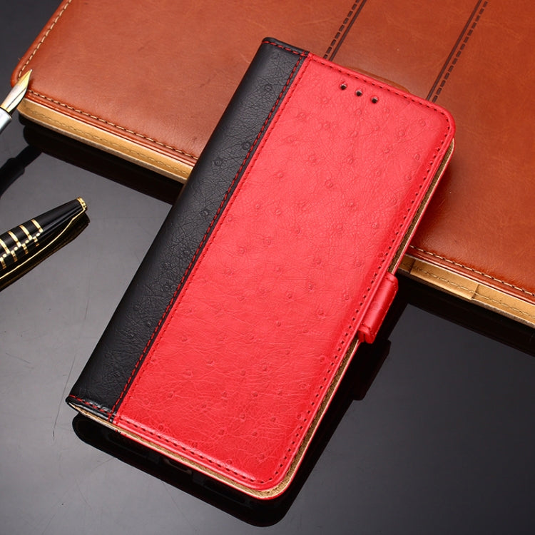 For Xiaomi Mi 10T / 10T Pro 5G Ostrich Texture PU + TPU Horizontal Flip Leather Case with Holder & Card Slots & Wallet