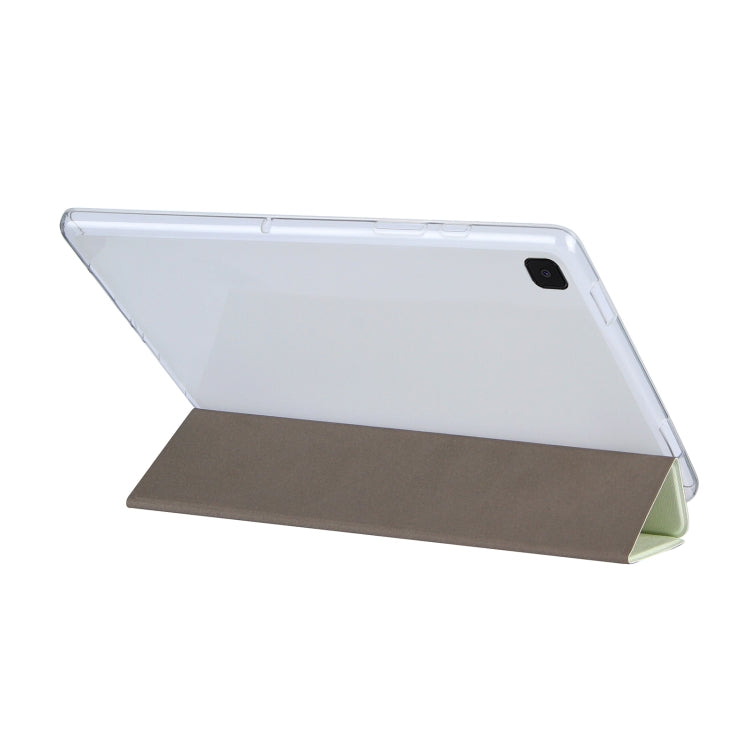 For Samsung Galaxy Tab A7 10.4 (2020) Coloured Drawing Pattern Horizontal Flip Leather Case with Three-folding Holder